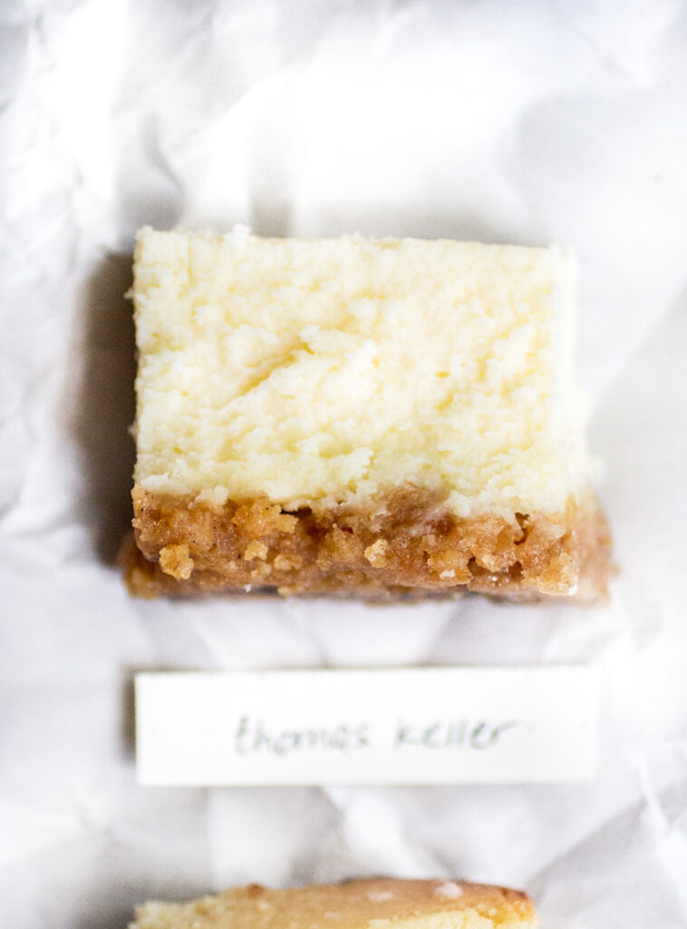 Thomas Keller cheesecake.