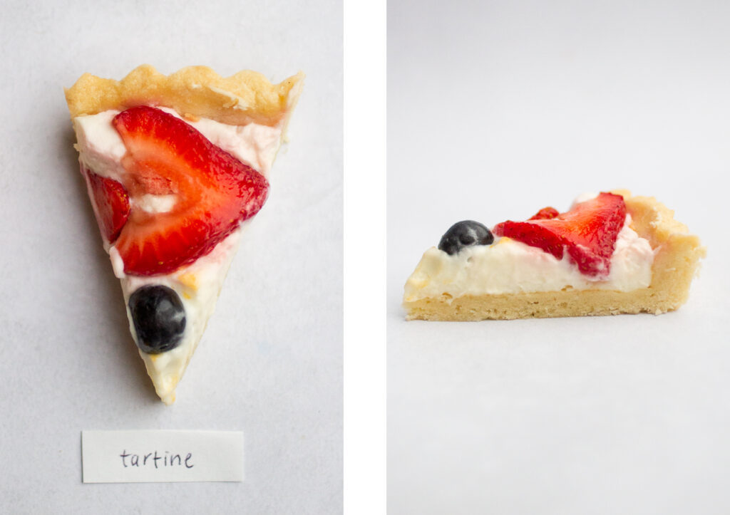 Tartine fruit tart.