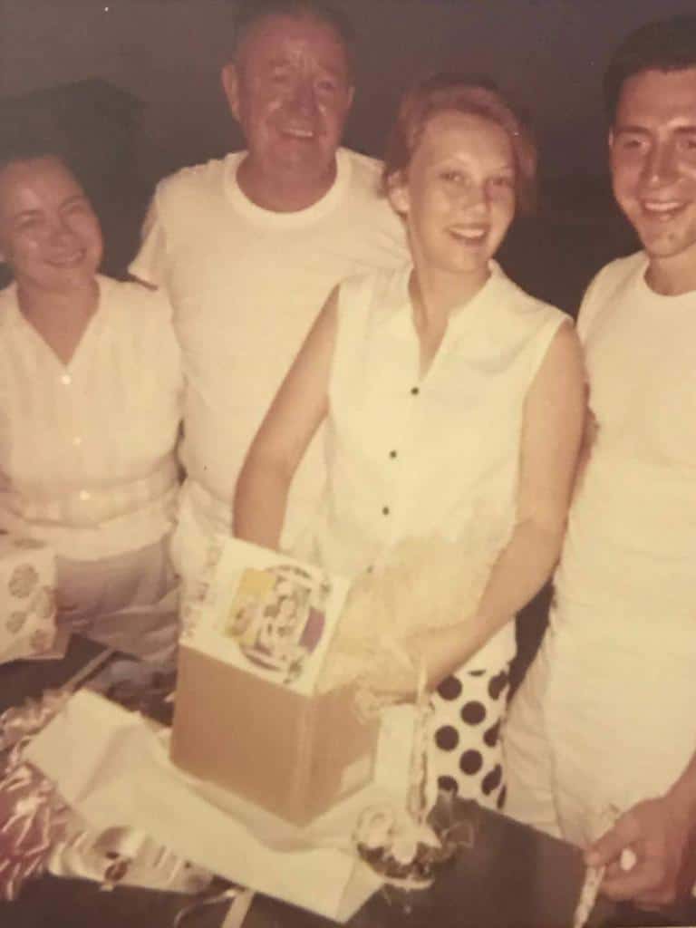 Photo of Grammy and family.