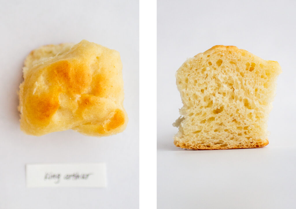 King Arthur yeast dinner roll.