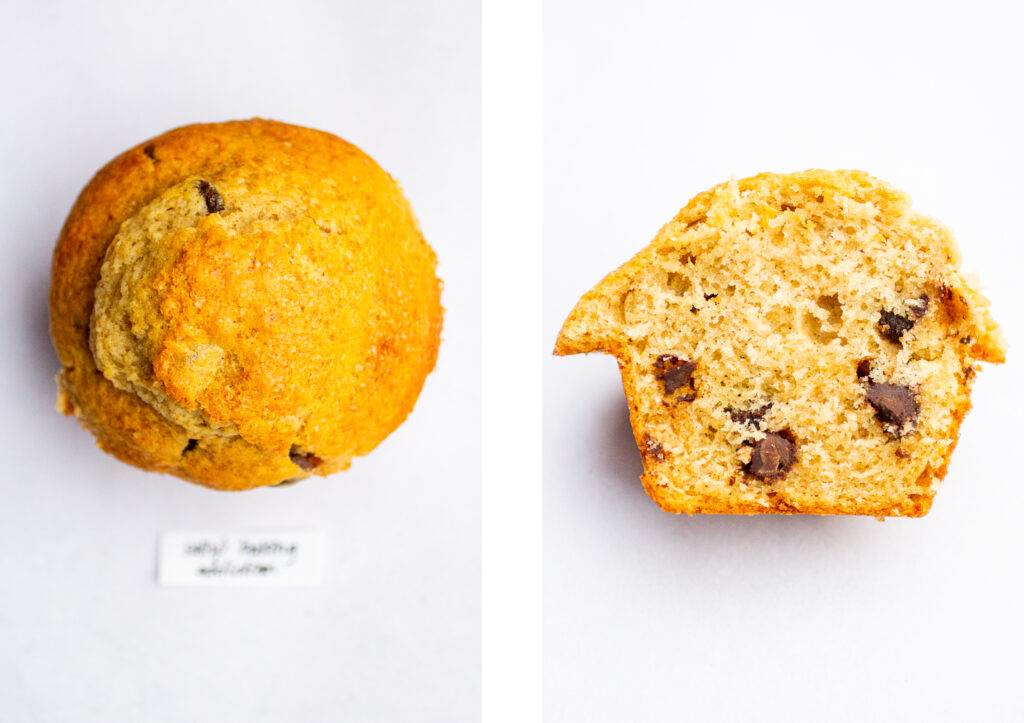 Sally\'s Baking Addiction chocolate chip muffin.