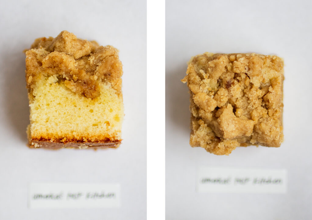 America\'s Test Kitchen crumb cake.