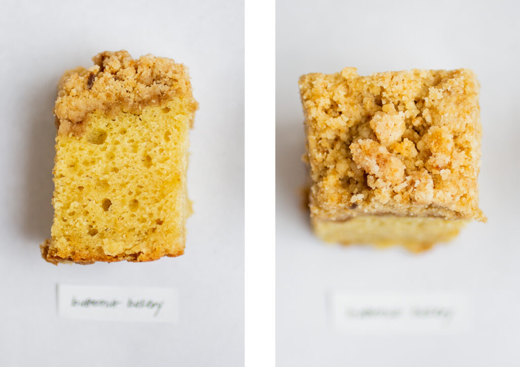 Butternut Bakery crumb cake.