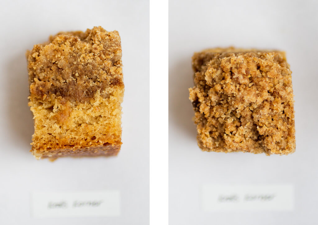 Krolls Korner crumb cake.