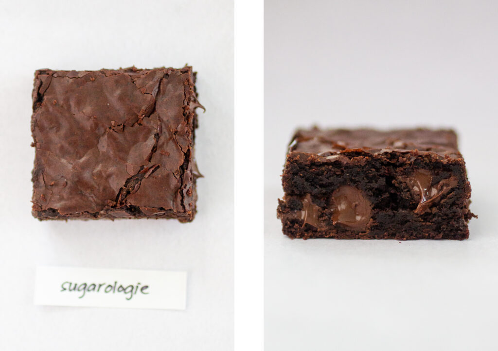 Sugarologie brownies.