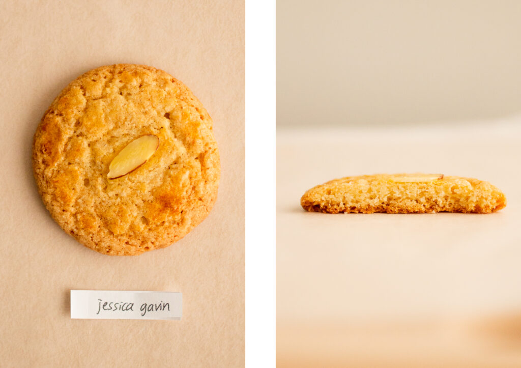 Jessica Gavin Chinese almond cookie.