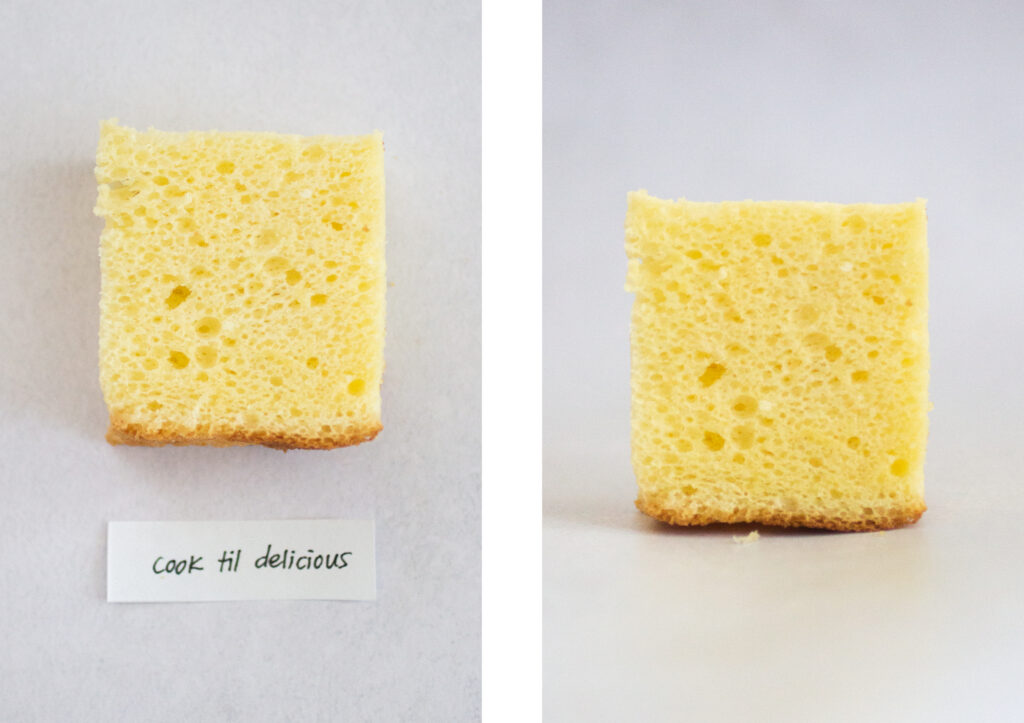 Cook Til Delicious chiffon cake.