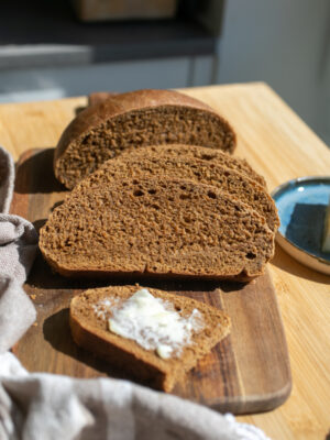 Whole Wheat Molasses Bread